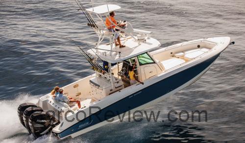 Boston Whaler 350 Outrage ficha tecnica 